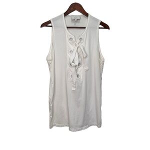 3.1 Phillip Lim White Lace Tank Top Size Small